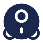 Smart Vacuum Cleaner SVG Icon
